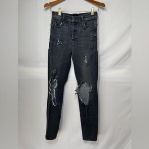 Mother The Stunner Black Jeans sz 27